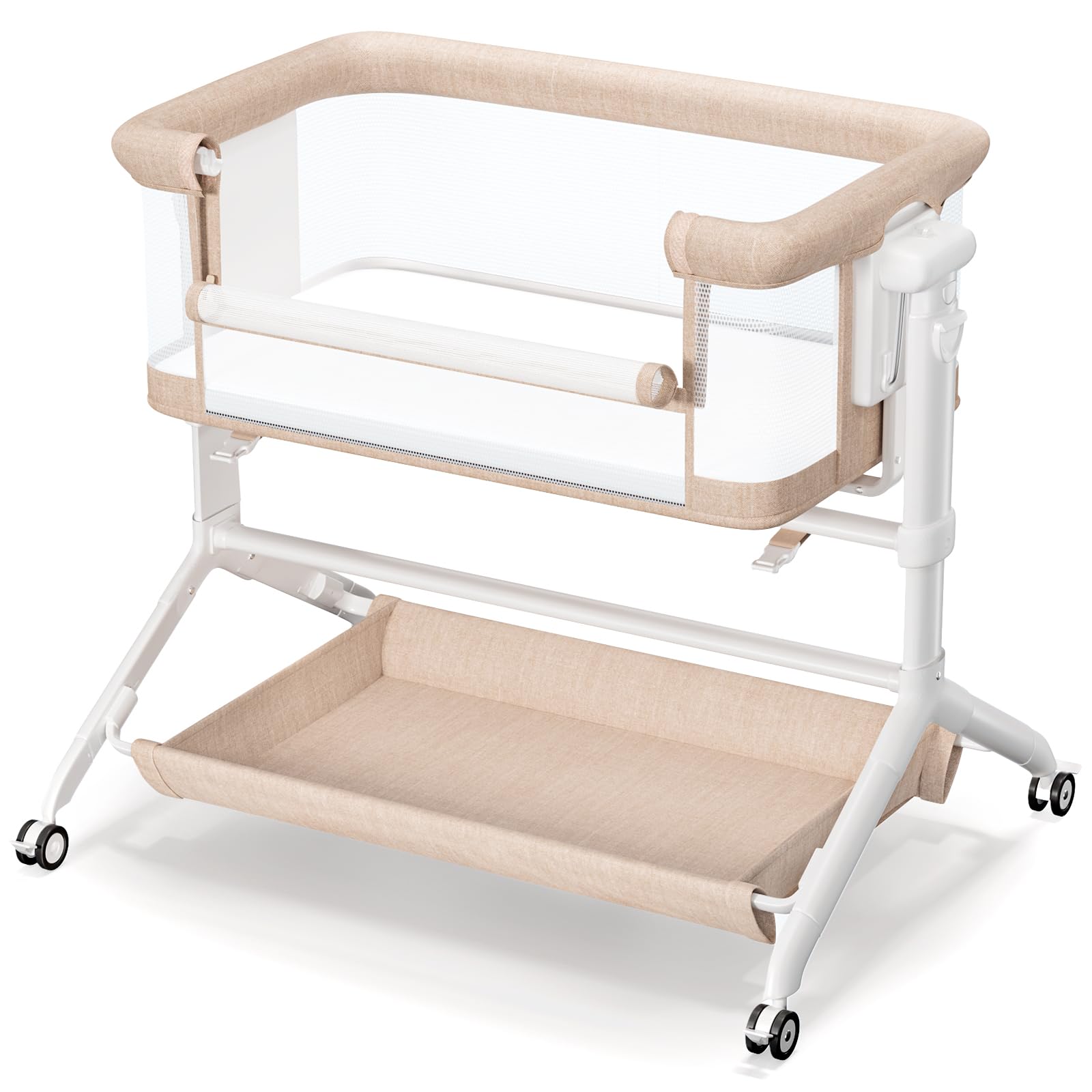 Amazon.com: COMOMY Baby Bassinets Bedside Sleeper, 3 in 1 Baby